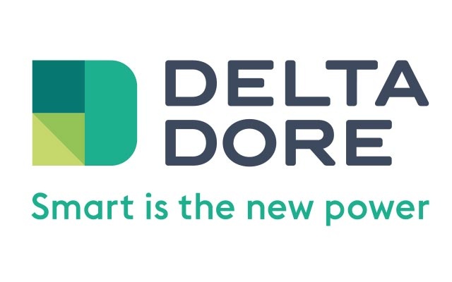 Logo Delta Dore : smart is the new power