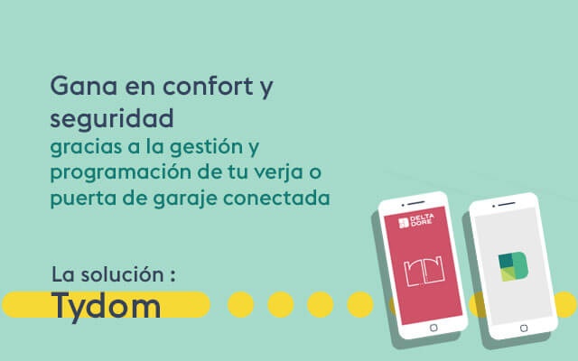 Gana en confort y seguridad gracias a la gestión y programación de tu verja o puerta de garaje conectada desde tu teléfono .