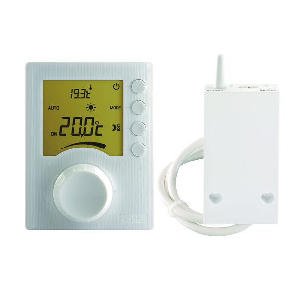 Termostato radio para caldera o bomba de calor Tybox 33 Delta Dore