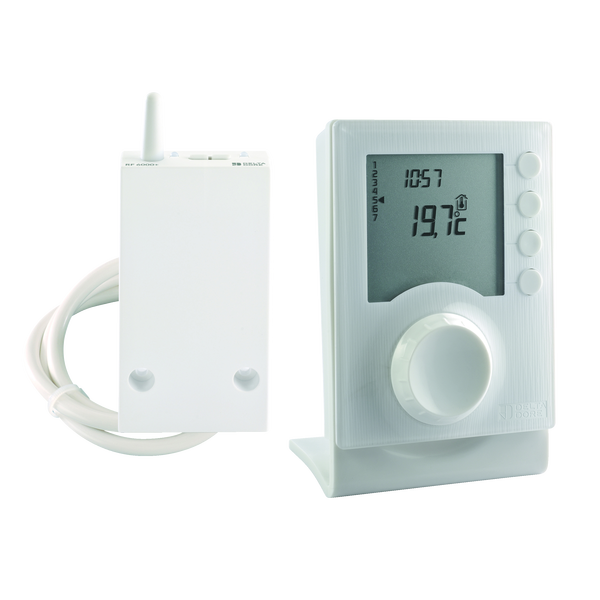 Termostato programable para caldera o bomba de calor Tybox 137