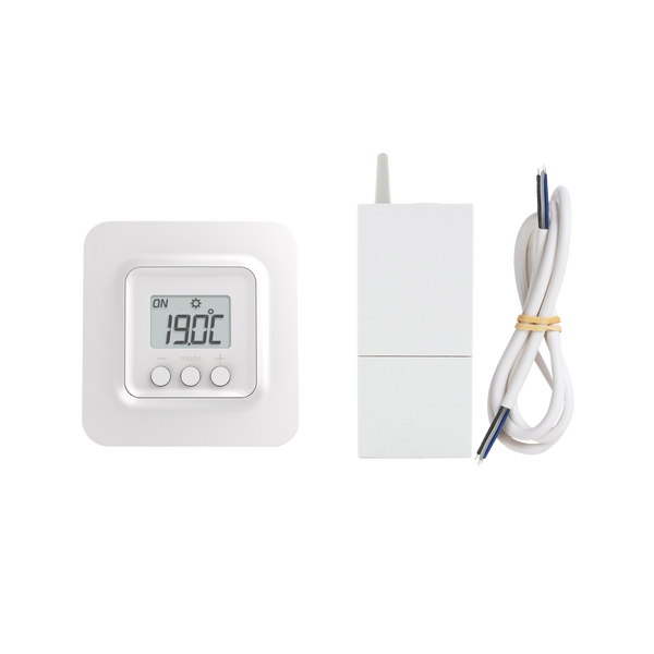  Termostato de calefacción 2 unids Termostato WiFi Controlador inalámbrico  termostato programable termostato para el hogar Termostato de piso cálido  Termorregulador digital táctil : Herramientas y Mejoras del Hogar